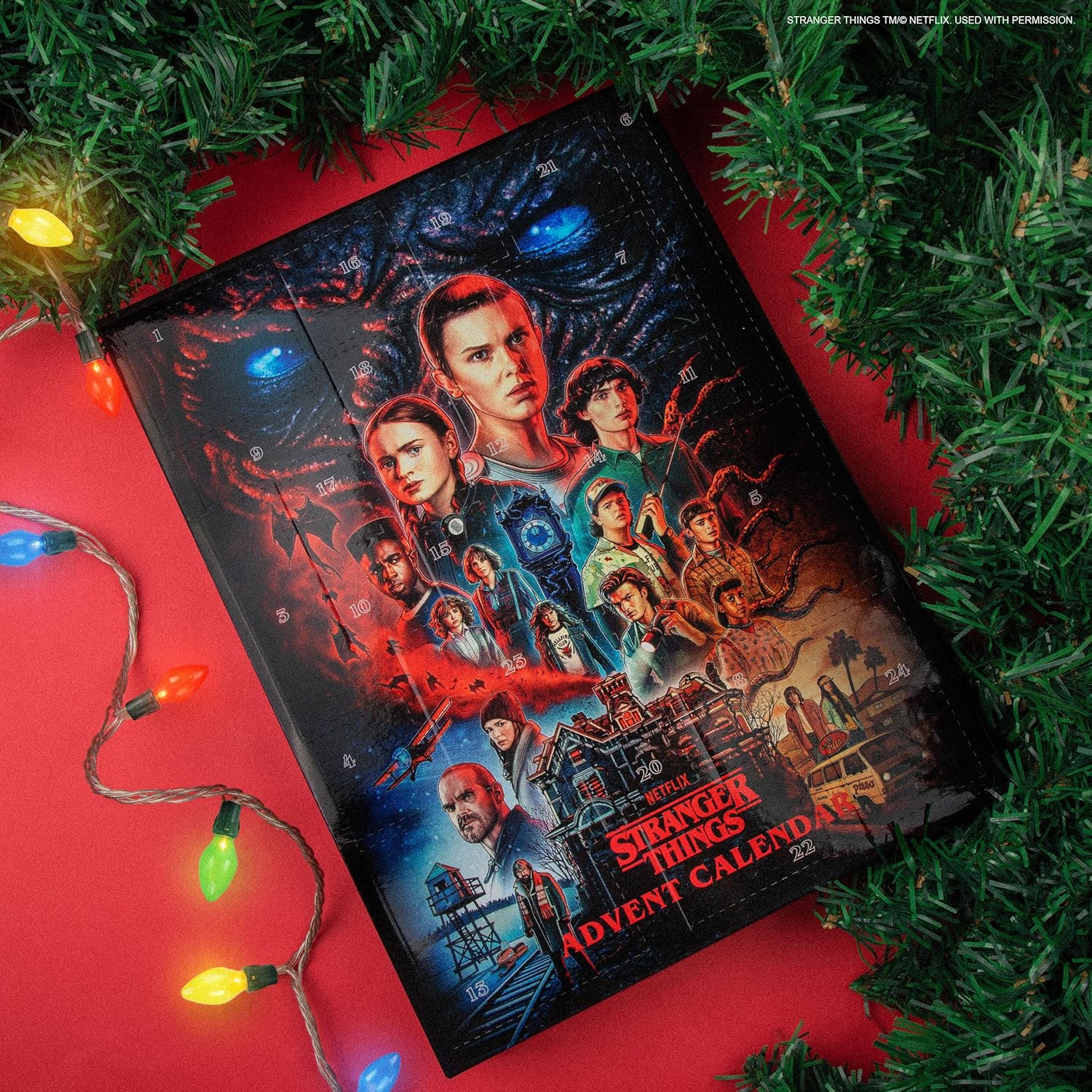 Cinereplicas Stranger Things – Calendario de Adviento de Stranger Things – Licencia oficial