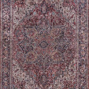 Momeni Alfombra Karachi, 2 x 3 pies, color borgoña Momeni Alfombra Karachi, 2 x 3 pies, color borgoña