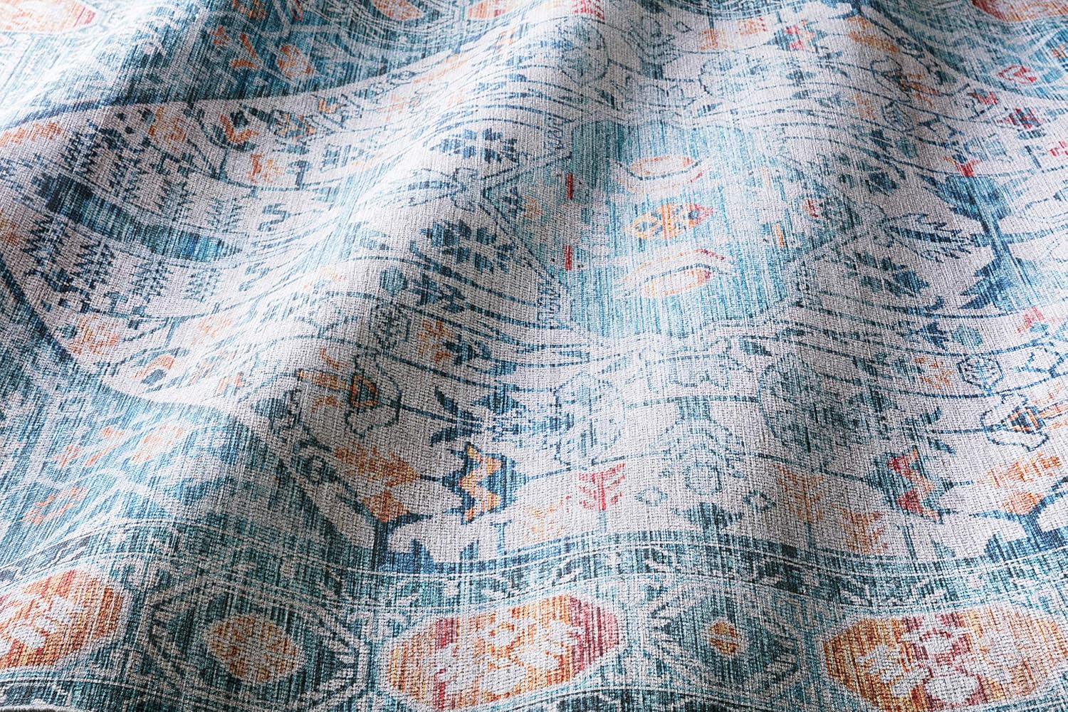 Loloi CIELCIE-03IVSS3050 Cielo X Justina Blakeney Collection Alfombra de área, 3′ x 5′, MarfilSunset