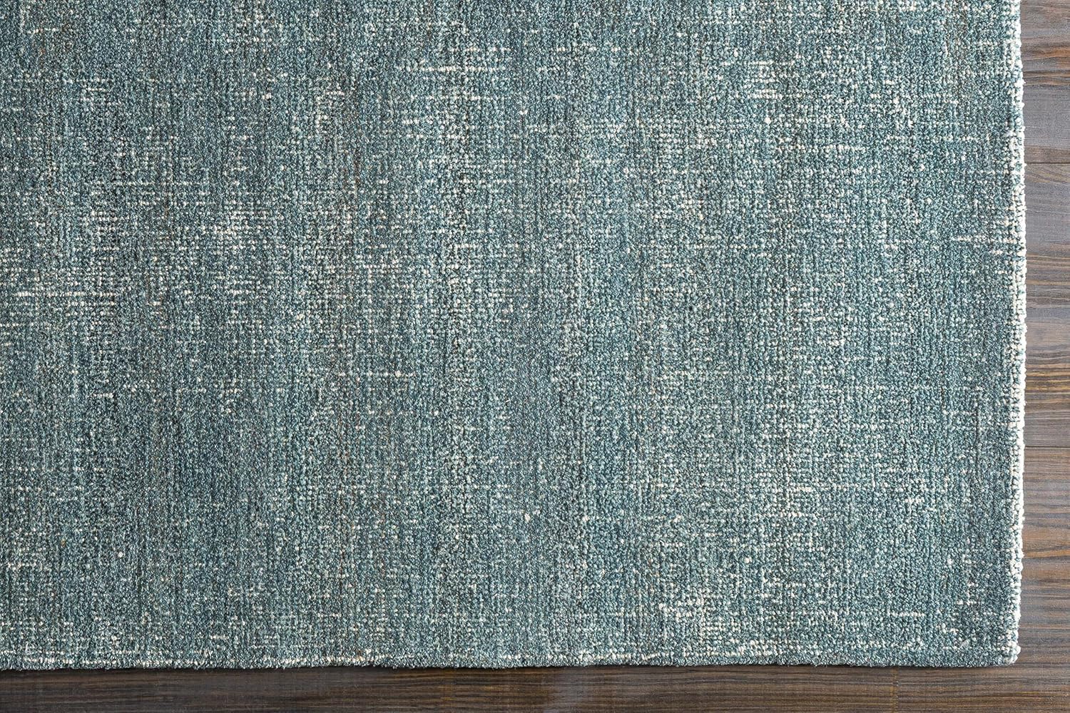 Mark&Day – Alfombras Giles de 4 x 6 pies, alfombra moderna color aguamarina, alfombra azul crema para sala de estar, dormitorio o cocina (4 x 6 pies)