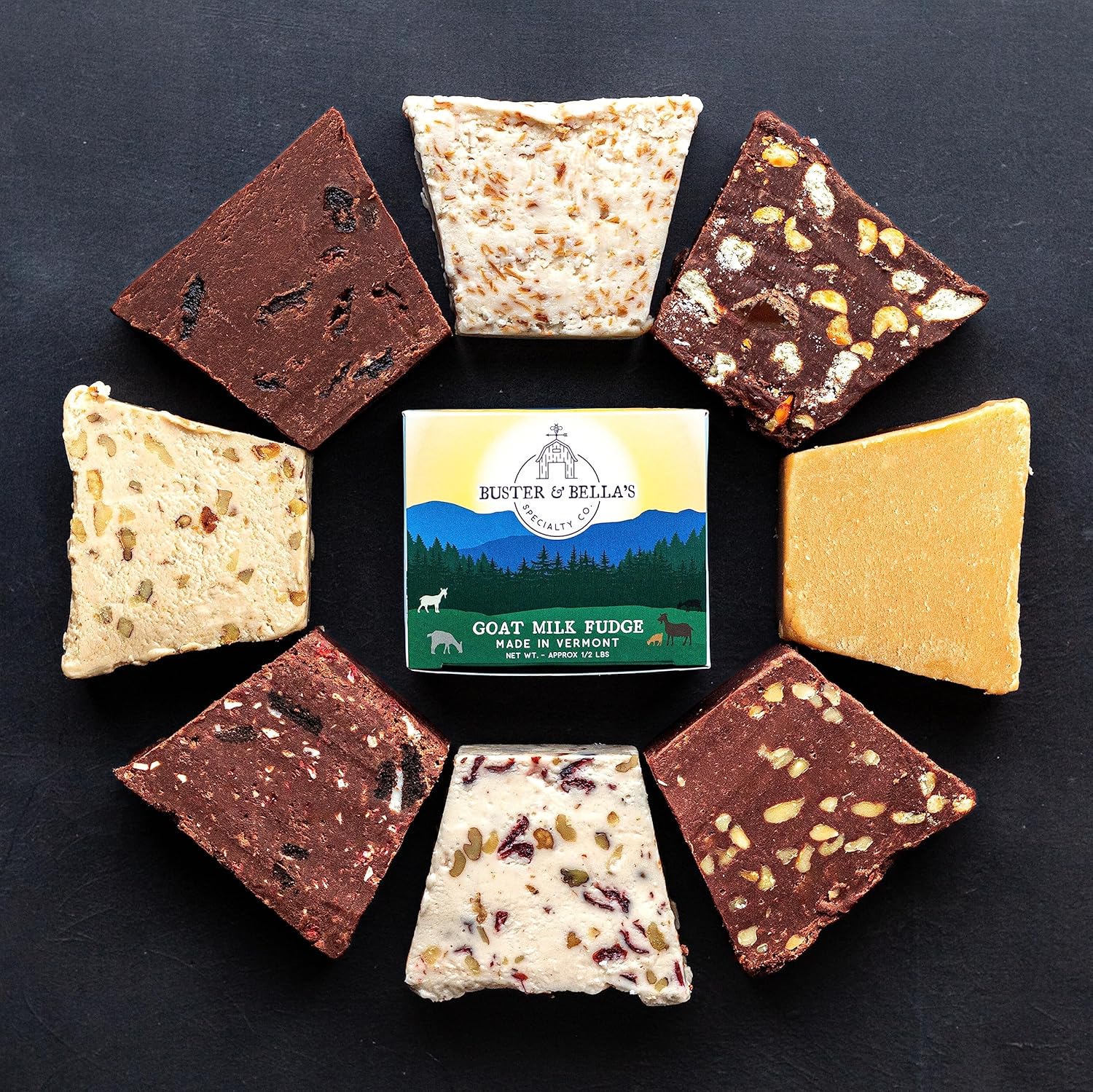 Dulce de leche de cabra con mantequilla de maní – Buster & Bella’s – Hecho en Vermont