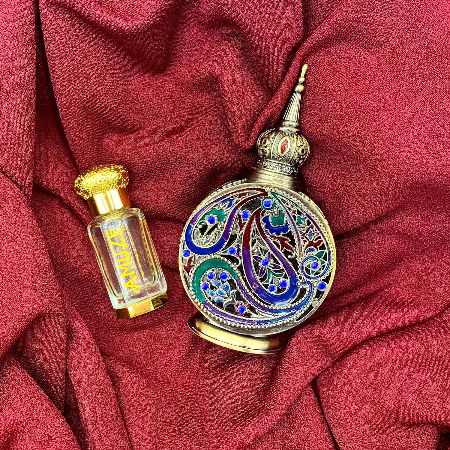 Ámbar dulce, 0.2 fl oz  Aceite de perfume premium  Aceite Attar  Sin alcohol  Vegano y libre de crueldad  por Amuze Fragrance