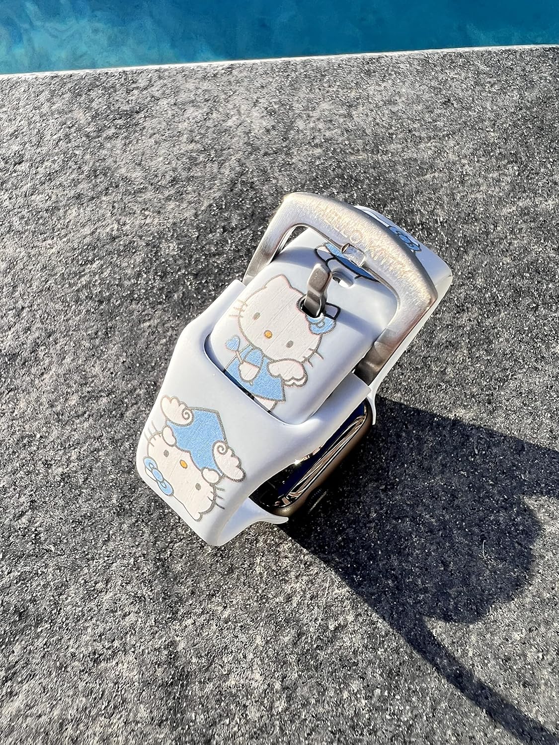 Correa de silicona para Apple Watch de Hello Kitty para 38401.614 in para Series 7654321SE
