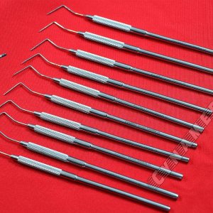 10 piezas de herramientas de medidor de hierbas dentales, de Gérman WilLIAMS PROBE PERIODONTAL DENTAL (CYNAMED) 10 piezas de herramientas de medidor de hierbas dentales, de Gérman WilLIAMS PROBE PERIODONTAL DENTAL (CYNAMED)