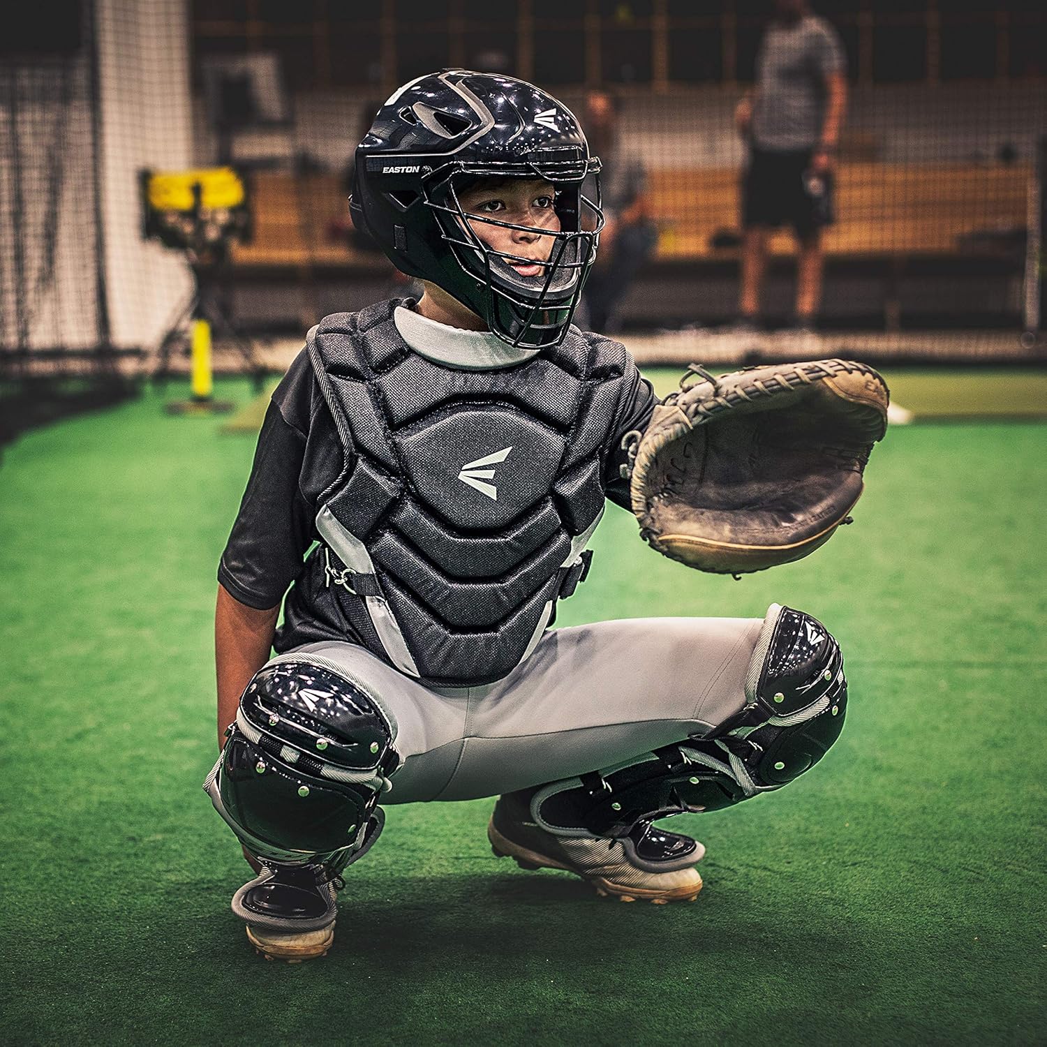 Easton Juego de receptor de béisbol Black Magic 2.0  Tallas  Junior (de 6 a 8 años)  Juventud (de 9 a 12 años)
