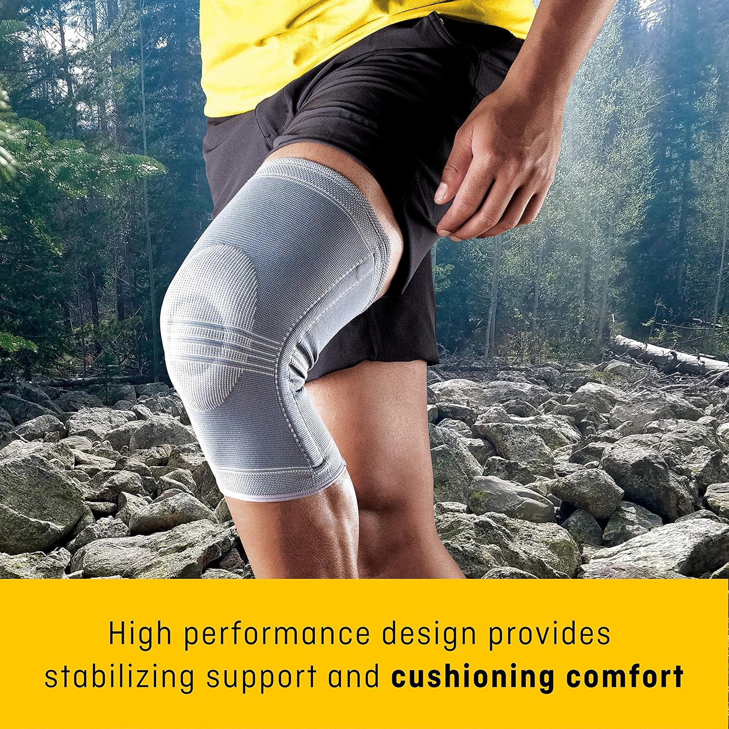 Estabilizador de rodilla tejido futuro active, pequeño, L, 1, 1