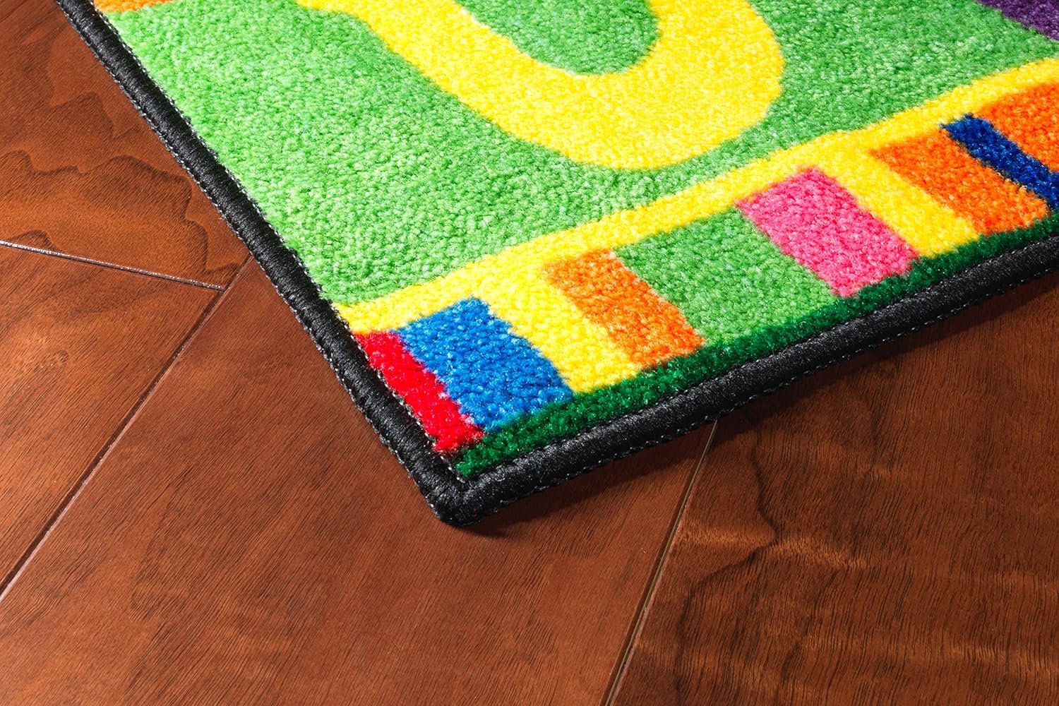 Alfombras Flagship Carpets, modelo ABC, colección económica, fácil cuidado, lavable para aula educativa de niños, Multicolor, 1