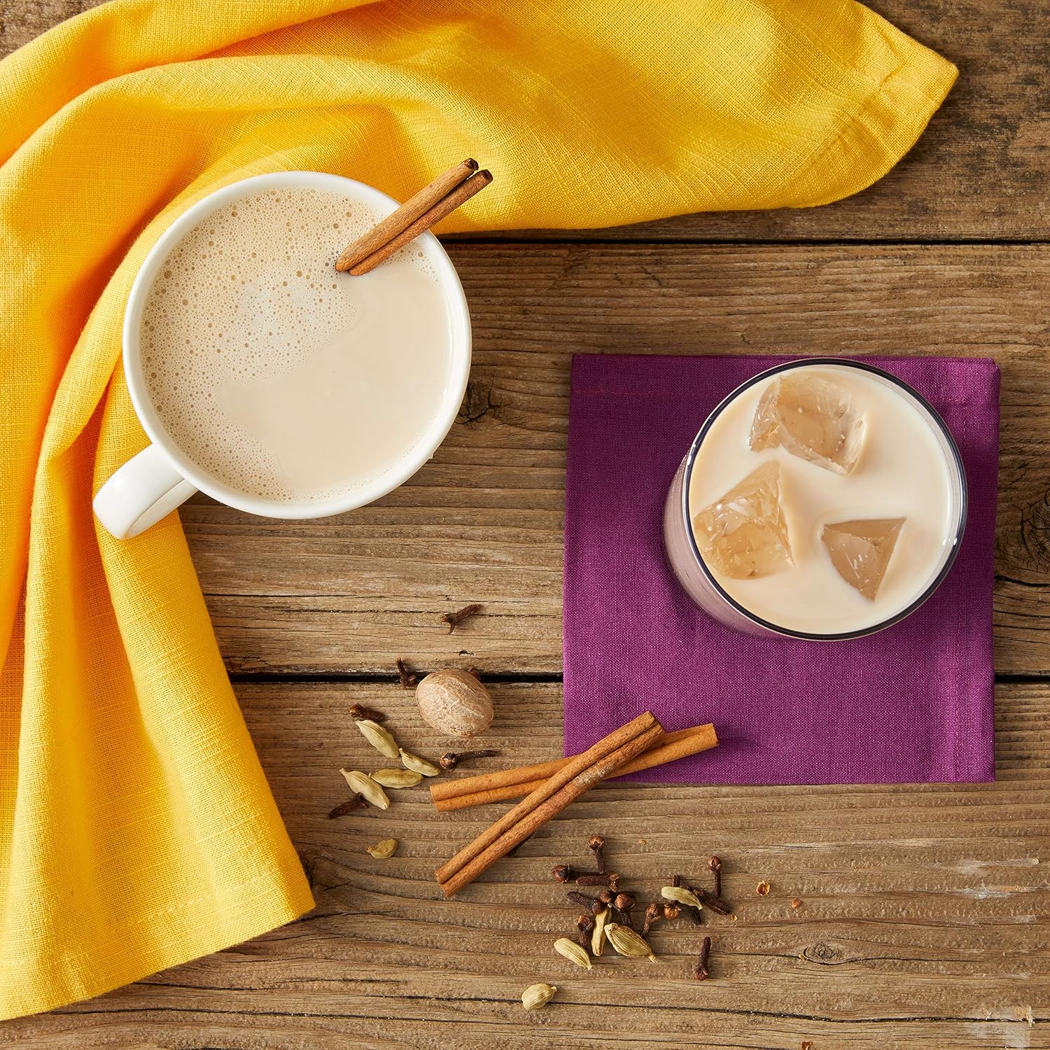 Oregon Chai Original Chai Tea Latte Mezcla en polvo de una sola porción, 8 unidades (paquete de 2)