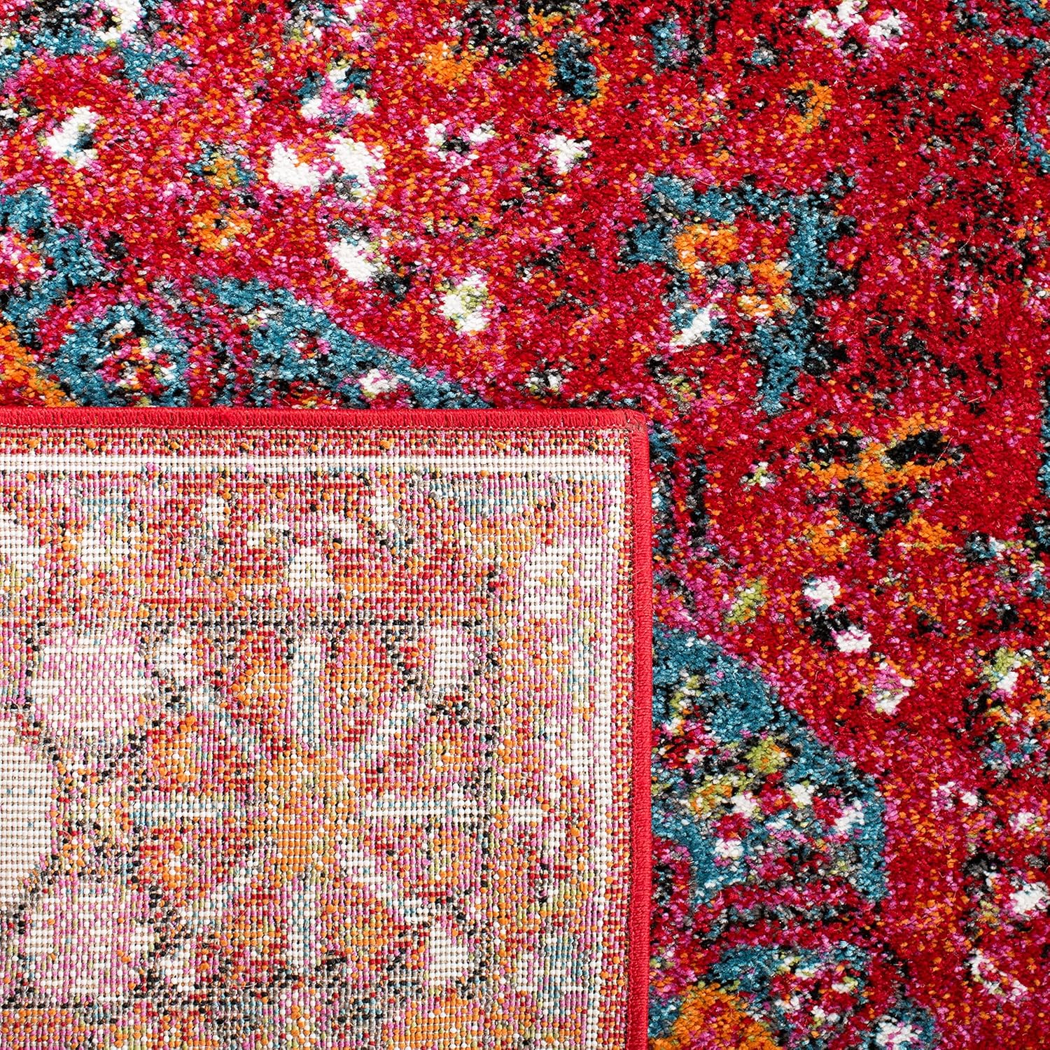 SAFAVIEH Vintage Hamadan Collection VTH222A – Alfombra oriental tradicional persa que no desprende pelusa, para sala de estar y dormitorio, 3 pies