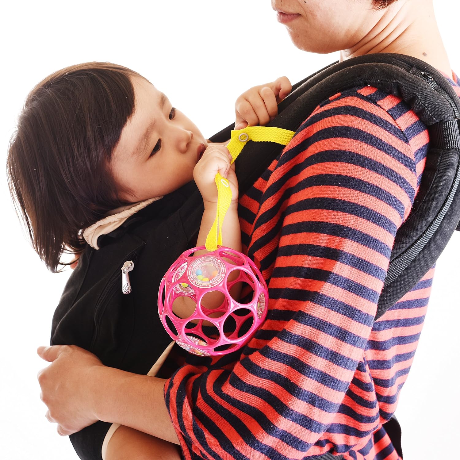 Baby Buddy Secure-A-Toy, la correa de seguridad asegura juguetes, mordedores o chupetes a cochecitos, sillas altas, asientos de automóvil, longitud