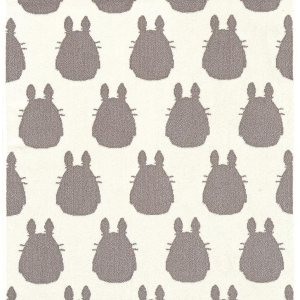 Studio Ghibli – My Neighbor Totoro – Totoro gris, serie de toallas Marushin Silhouette – Toalla de baño Studio Ghibli – My Neighbor Totoro – Totoro gris, serie de toallas Marushin Silhouette – Toalla de baño