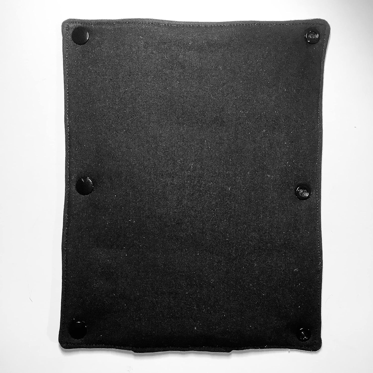 Custom Plain Solid 100% Cotton Sateen Car Seatbelt Cover, Black Silver, Made in USA, Washable Padded Soft Quilted, Comfortable Driving Seat Belt