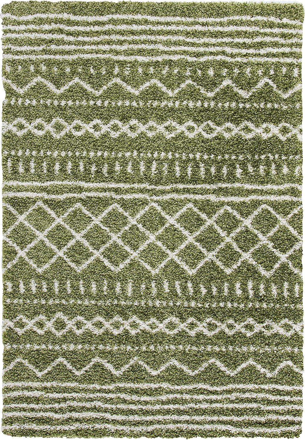 SAFAVIEH Colección Arizona Shag – Alfombra decorativa de 3’2″x 5′, 1.6″ de grosor, no desprende pelusa, de fácil cuidado, para recibidor, sala o