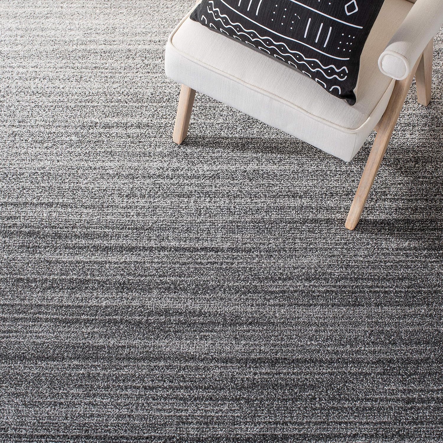 SAFAVIEH Adirondack Collection – Alfombra de área de 9 x 12 pies, diseño moderno en degradé, no desprende pelusa y de fácil cuidado, ideal para