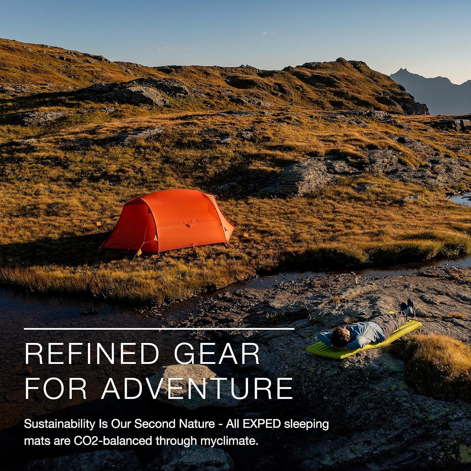 Exped Ultra 7R – Alfombrilla ligera para mochilero, plegable y cómoda, almohadilla para dormir de -20 grados para 4 estaciones, carbón, mediano ancho