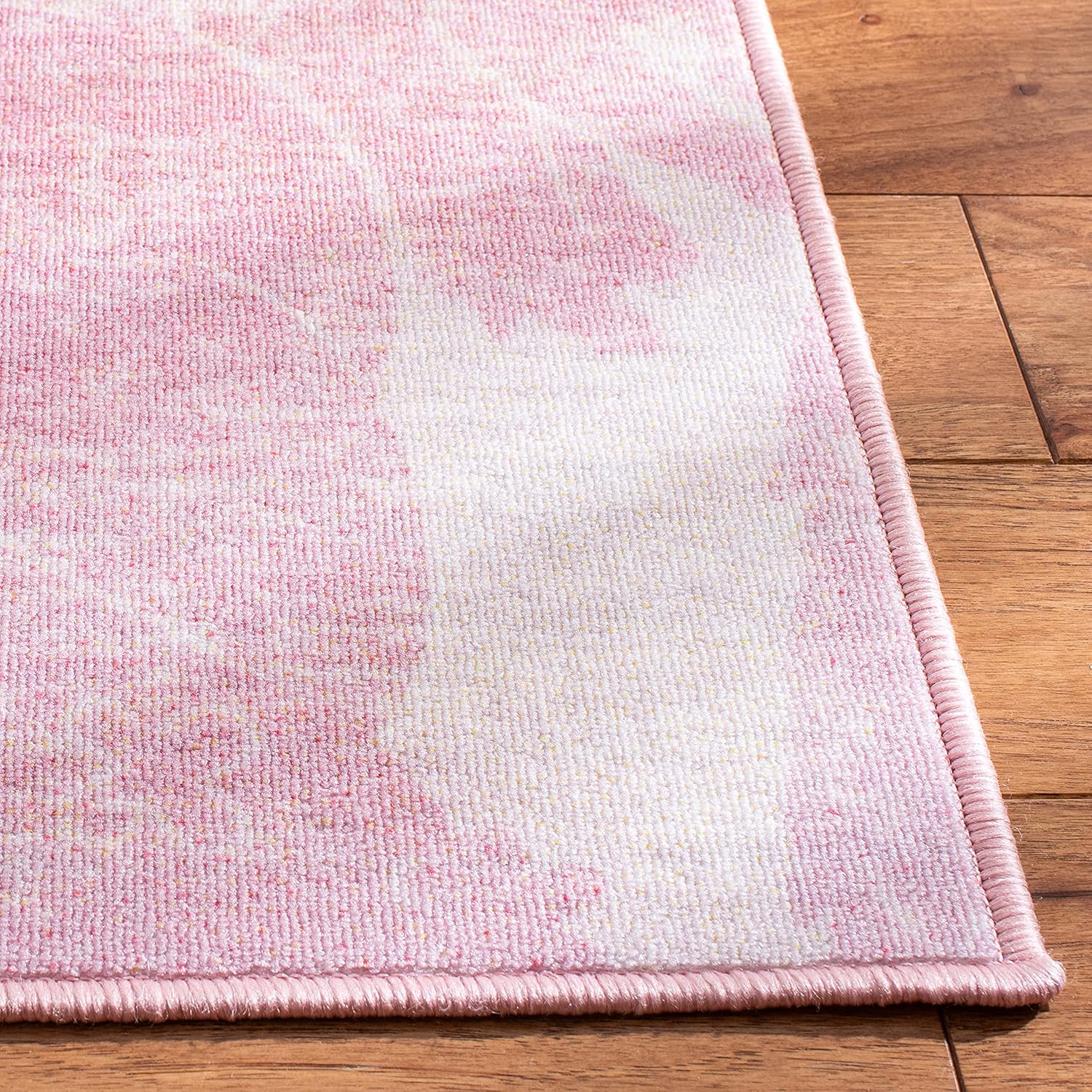 SAFAVIEH Disney Princess Collection DSN507U – Alfombra antideslizante y lavable a máquina, 2 pies 3 pulgadas x 3 pies 9 pulgadas, color rosamorado