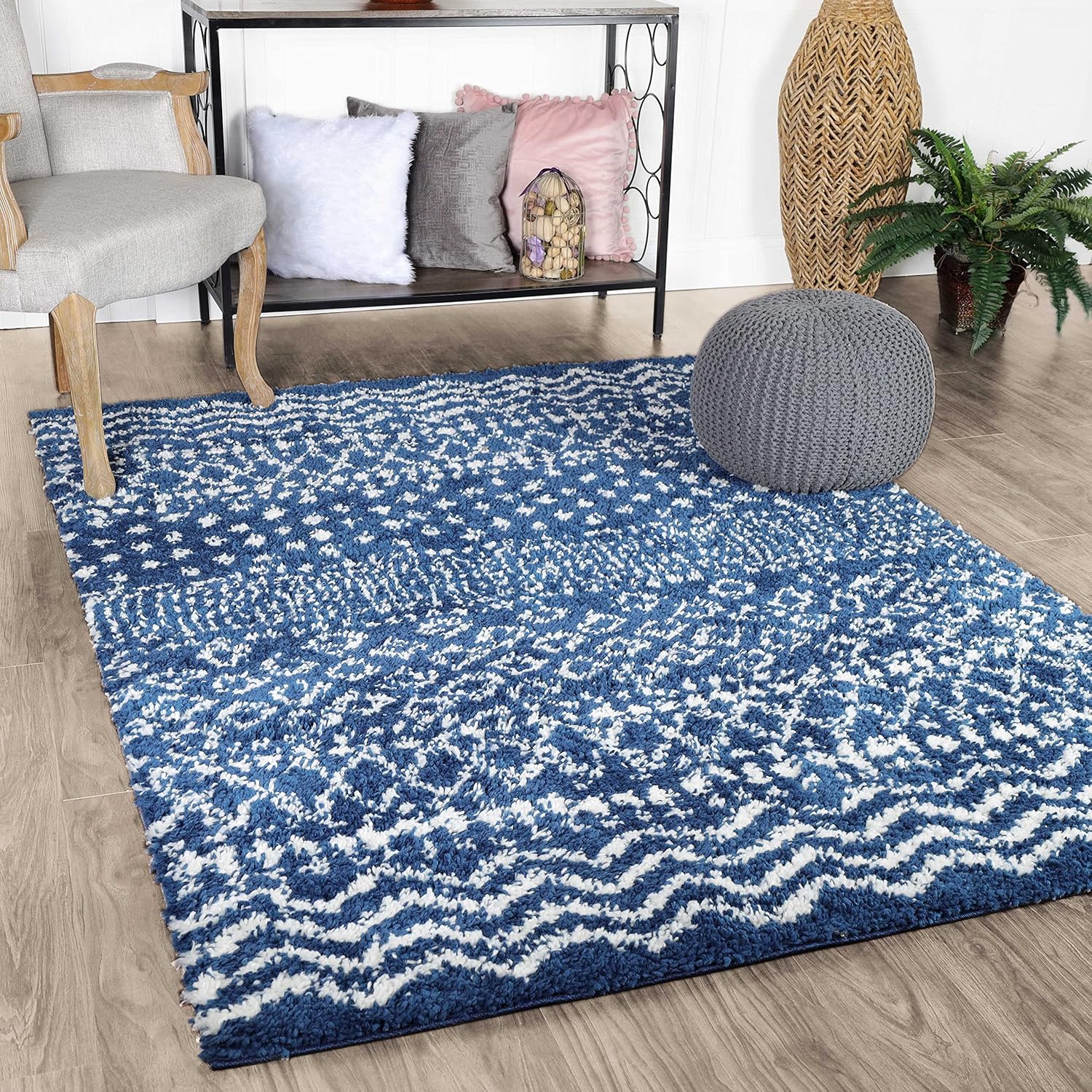Superior Alfombra de área para interiores perfecta para dormitorio, cuarto de servicio, entrada, oficina, sala de juegos, guardería, cubierta de