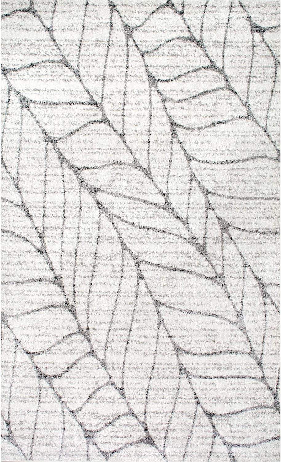 Contemporary Abstract Leaves Area Rugs  Alfombra