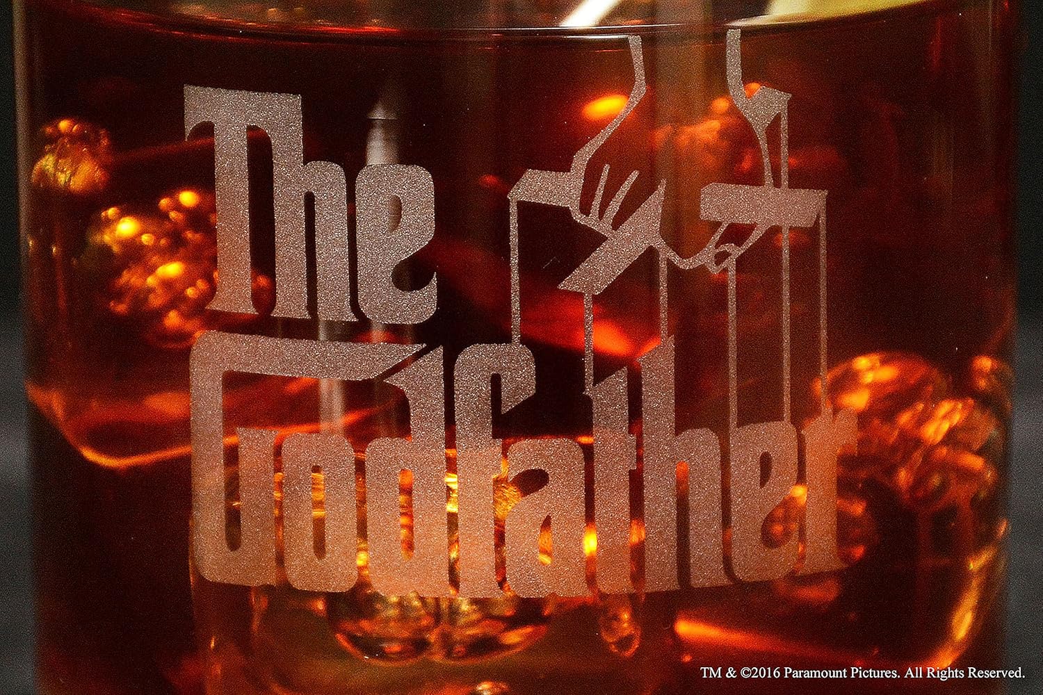 The Godfather Pint & Godmother – Juego de copas grabadas para vino sin tallo con tu texto personalizado, cristalería hecha a mano, regalo