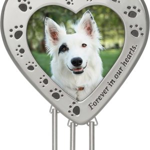 Hallmark Keepsake Adorno de Navidad 2023, Forever in Our Hearts, marco de fotos de perro, regalo conmemorativo para mascotas Hallmark Keepsake Adorno de Navidad 2023, Forever in Our Hearts, marco de fotos de perro, regalo conmemorativo para mascotas
