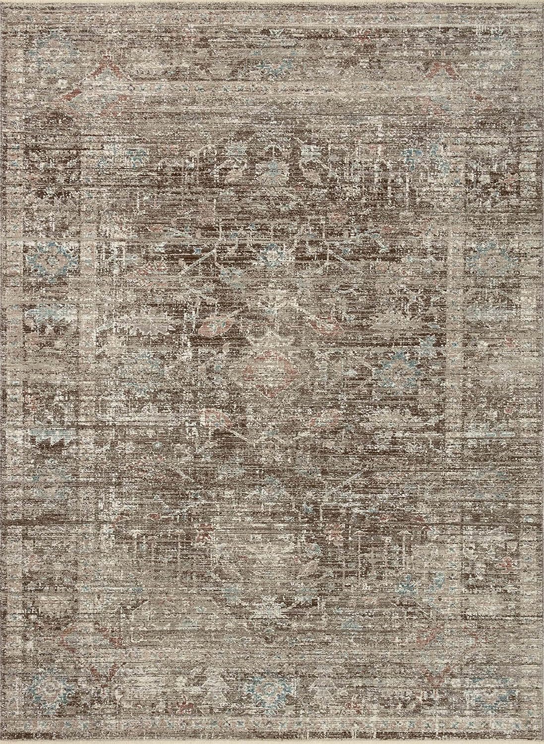 Loloi x Magnolia Home Millie MIE-03 – Alfombra de área de 7′-10″ x10′ 8′-0″ x10′