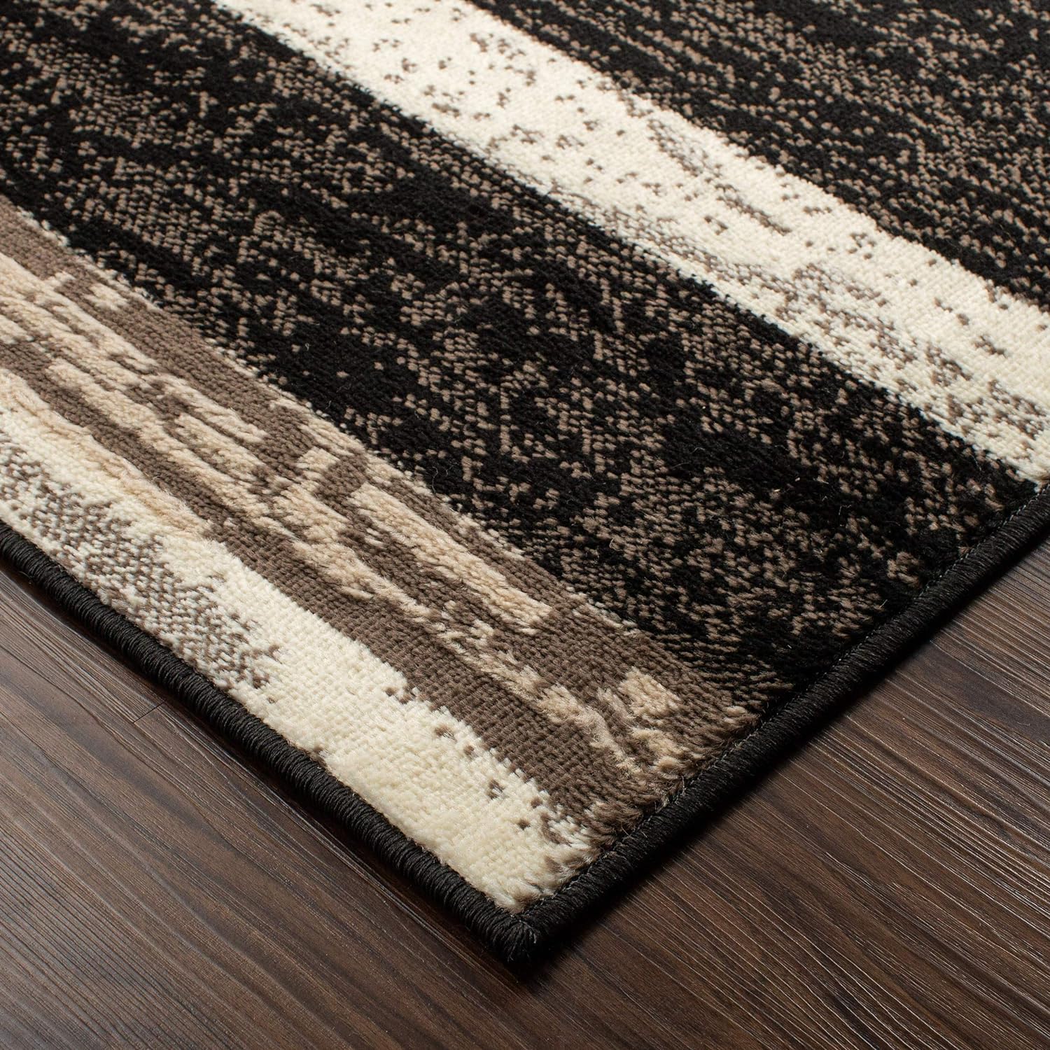 Superior – Alfombra de área para interiores, respaldo de yute, decoración moderna geométrica, dormitorio, oficina, sala de estar, entrada, suelos de