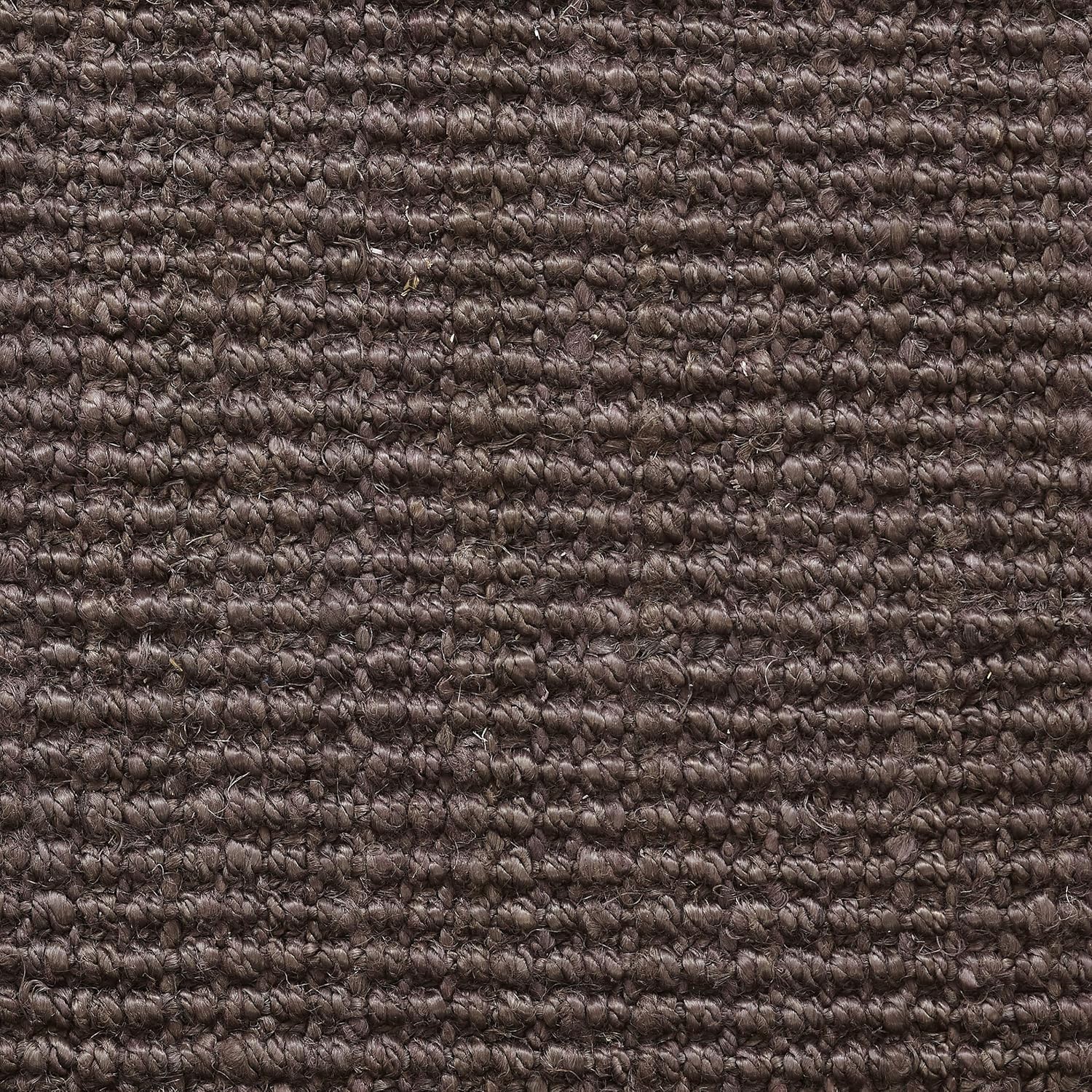 SUPERIOR Alfombra reversible de yute Kula, 9 x 12 pies, color chocolate