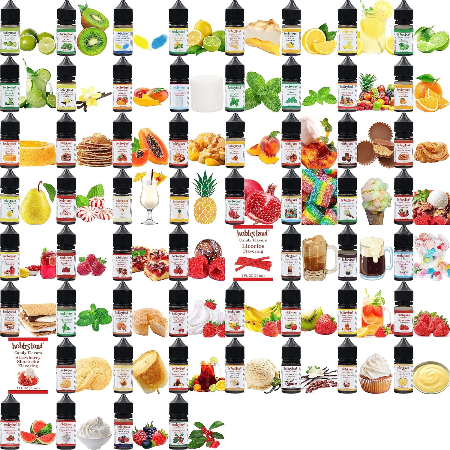 Hobbyland Sabores de caramelo (sabor a caramelo de agua salada, 1 onza líquida) Úselo como ingrediente en la preparación de alimentos y bebidas.