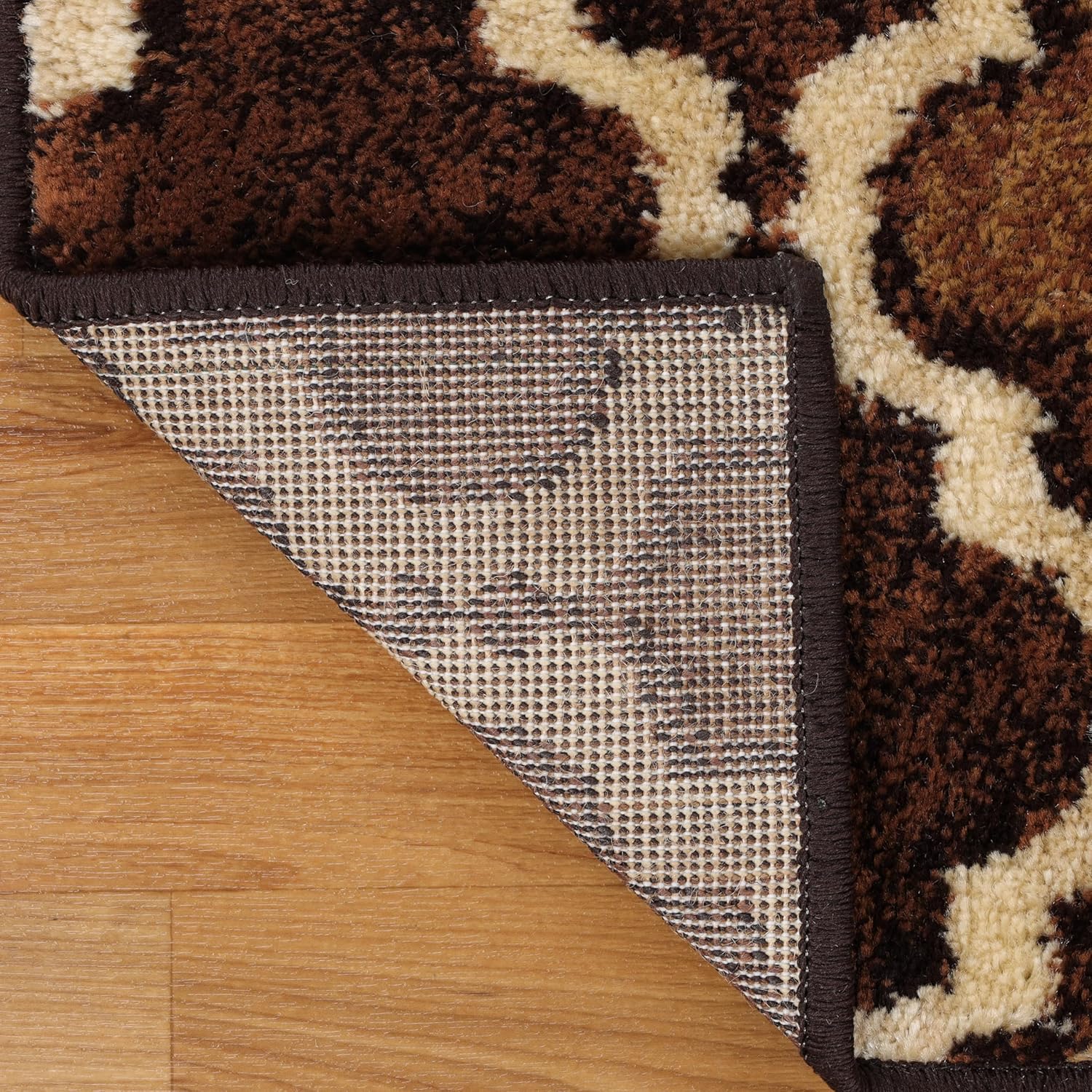 Superior Alfombra de pasillo para interiores, respaldo de yute, perfecta para sala de estarcomedor, dormitorio, oficina, cocina, entrada, decoración