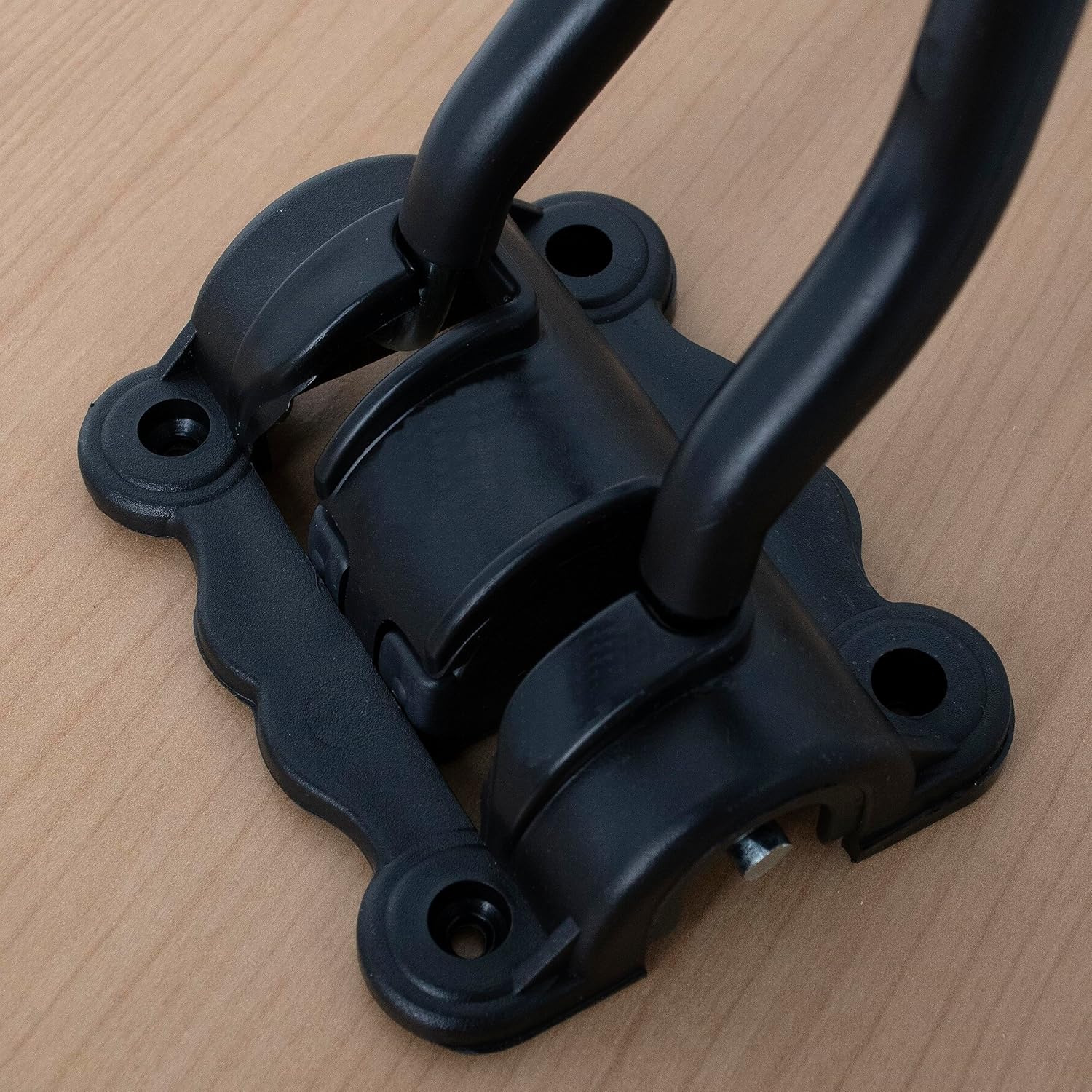 Juego de 4 patas de hierro para mesa plegable, juego de 4 muebles, horquilla lateral, acero resistente, fácil de instalar, hogar, café, té, pequeño,