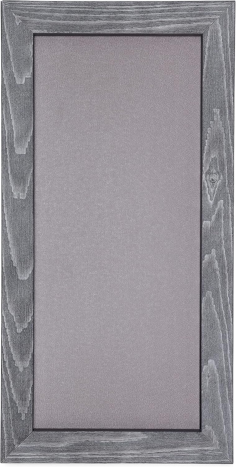 DoodleDude – Pizarra decorativa pequeña rústica para pared, pizarra magnética para menús de cocina, pizarra de marcadores de borrado húmedo, tablón