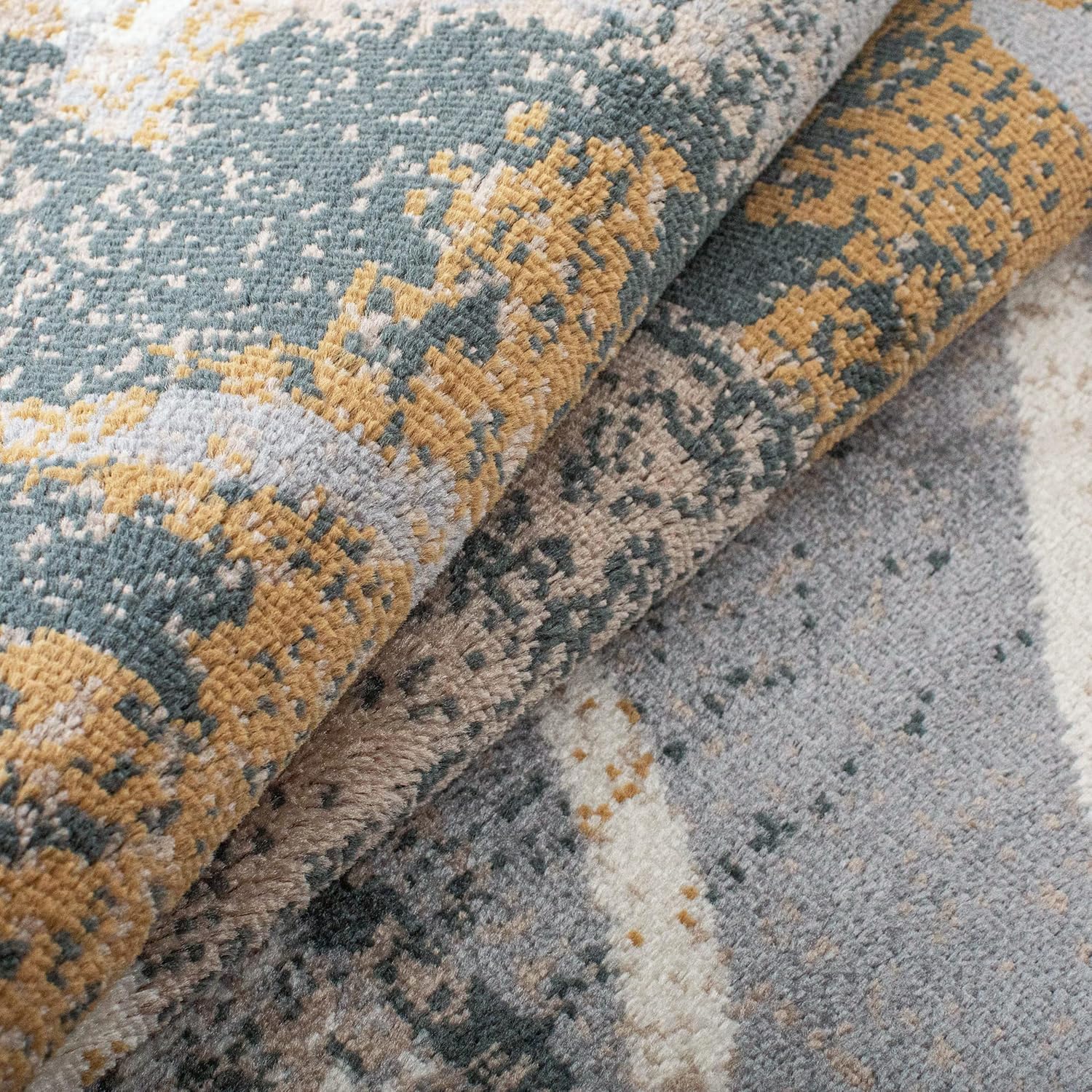 Superior Alfombra interior con respaldo de yute, perfecta para entrada, oficina, sala de estarcomedor, dormitorio, cocina, piso, decoración moderna