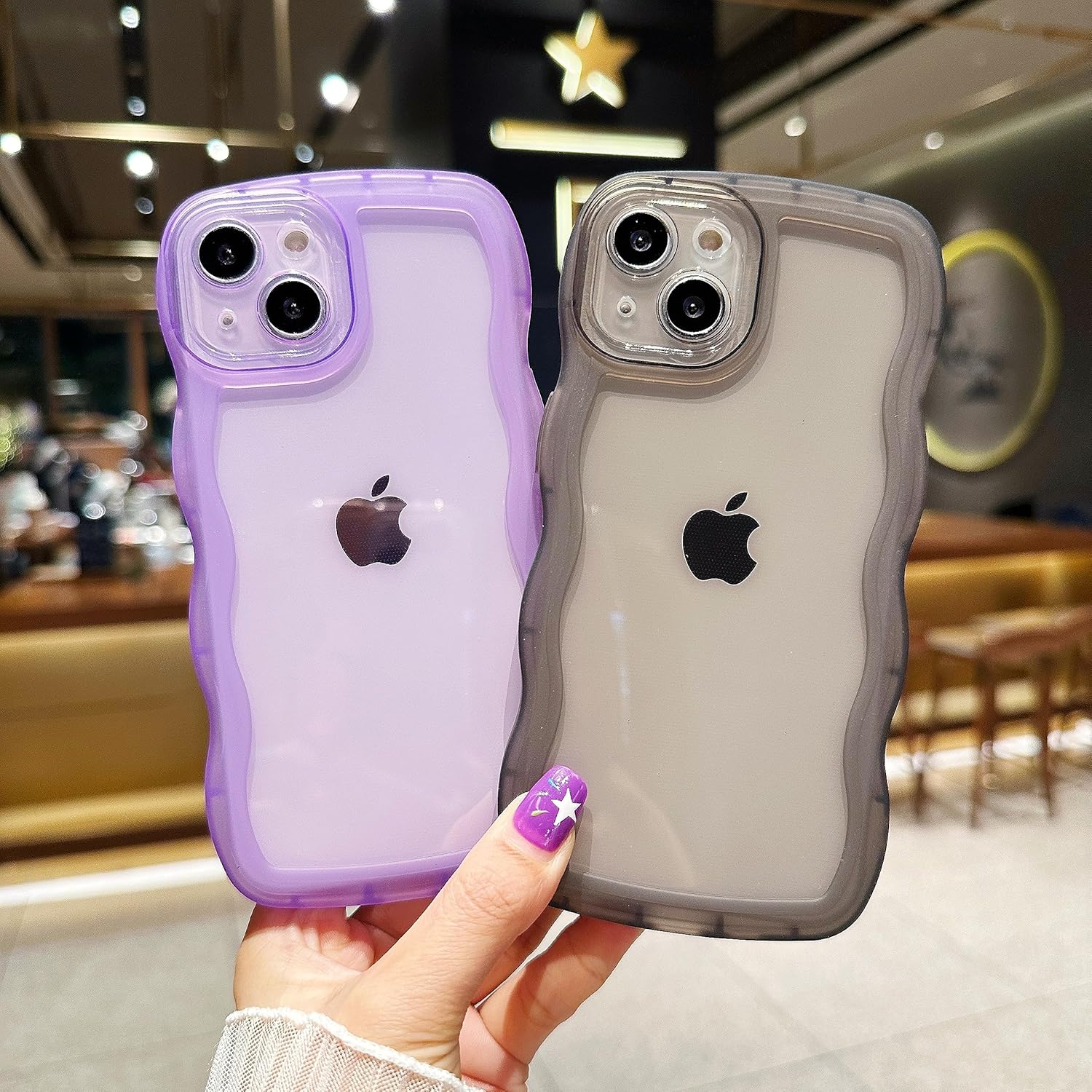 Funda compatible con iPhone 13 Pro Max de 6.7 pulgadas 2021, bonita funda protectora de silicona suave a prueba de golpes para mujeres y niñas,