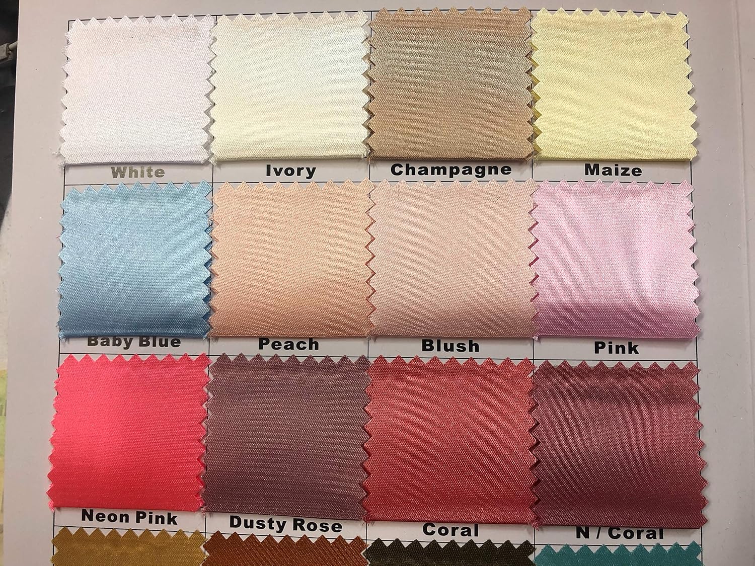 Tela de satén, peso medio, manualidades de moda, 60 pulgadas de ancho, 10 yardas por rollo, duradera para vestidos de novia, disfraces, manteles y