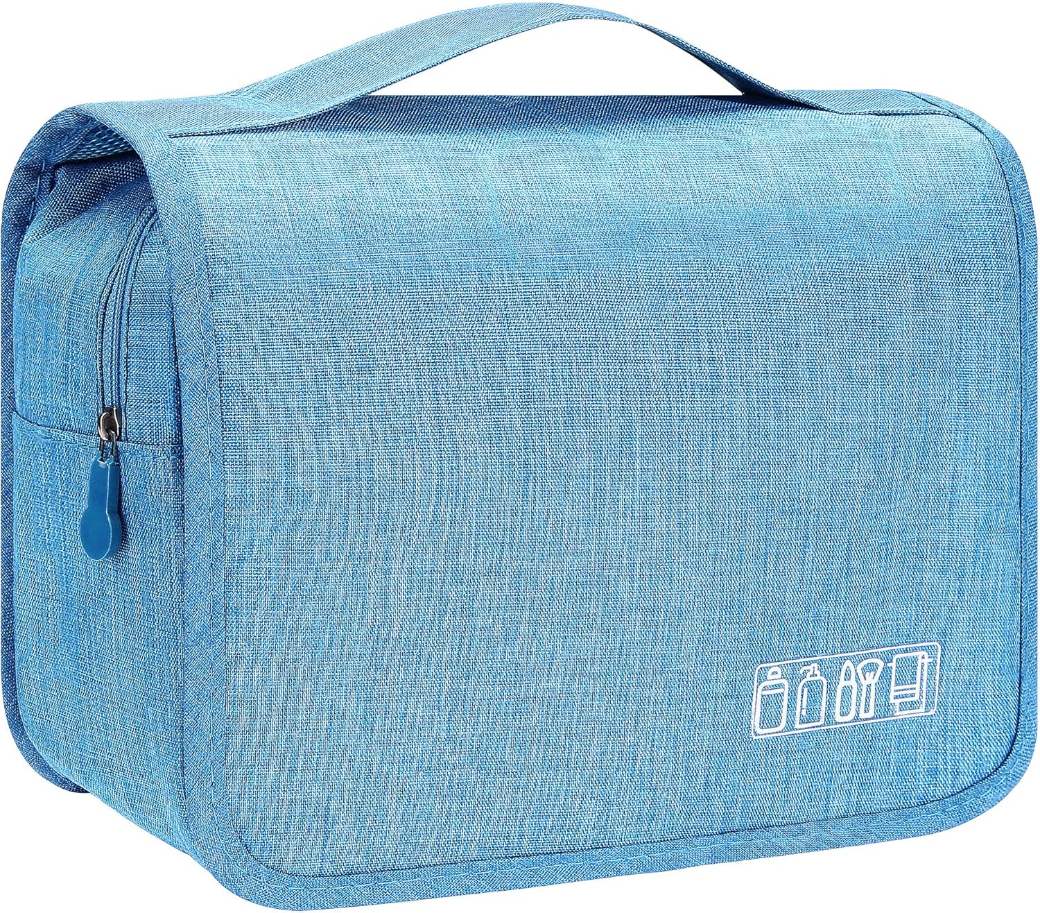 VOCUS Neceser colgante para hombres y mujeres, de viaje, portátil, artículos de tocador, bolsas de almacenamiento, impermeables, cosméticos,