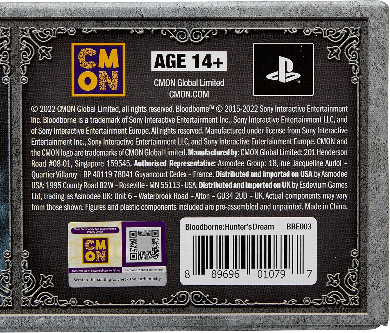 CMON Bloodborne The Board Game Hunter’s Dream Expansion  Juego de estrategia  Juego de terror  Juego cooperativo para adultos y adolescentes  A