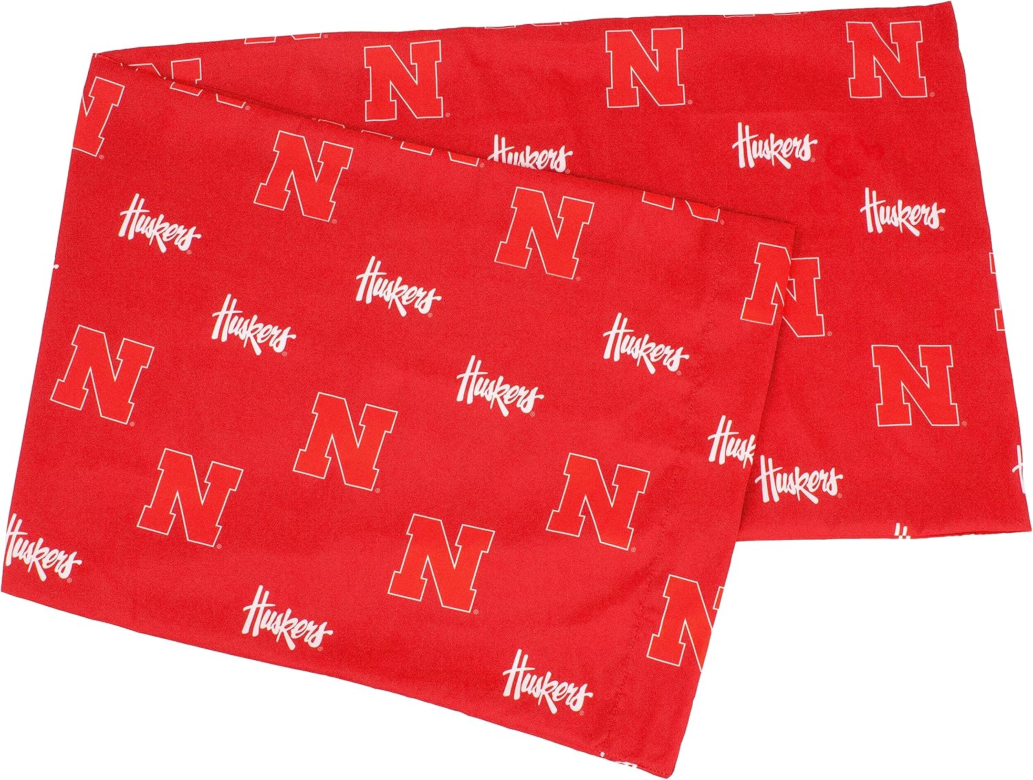 College Covers Everything Comfy Nebraska Cornhuskers – Funda de almohada, 20 x 60 pulgadas, incluye 1 funda de almohada