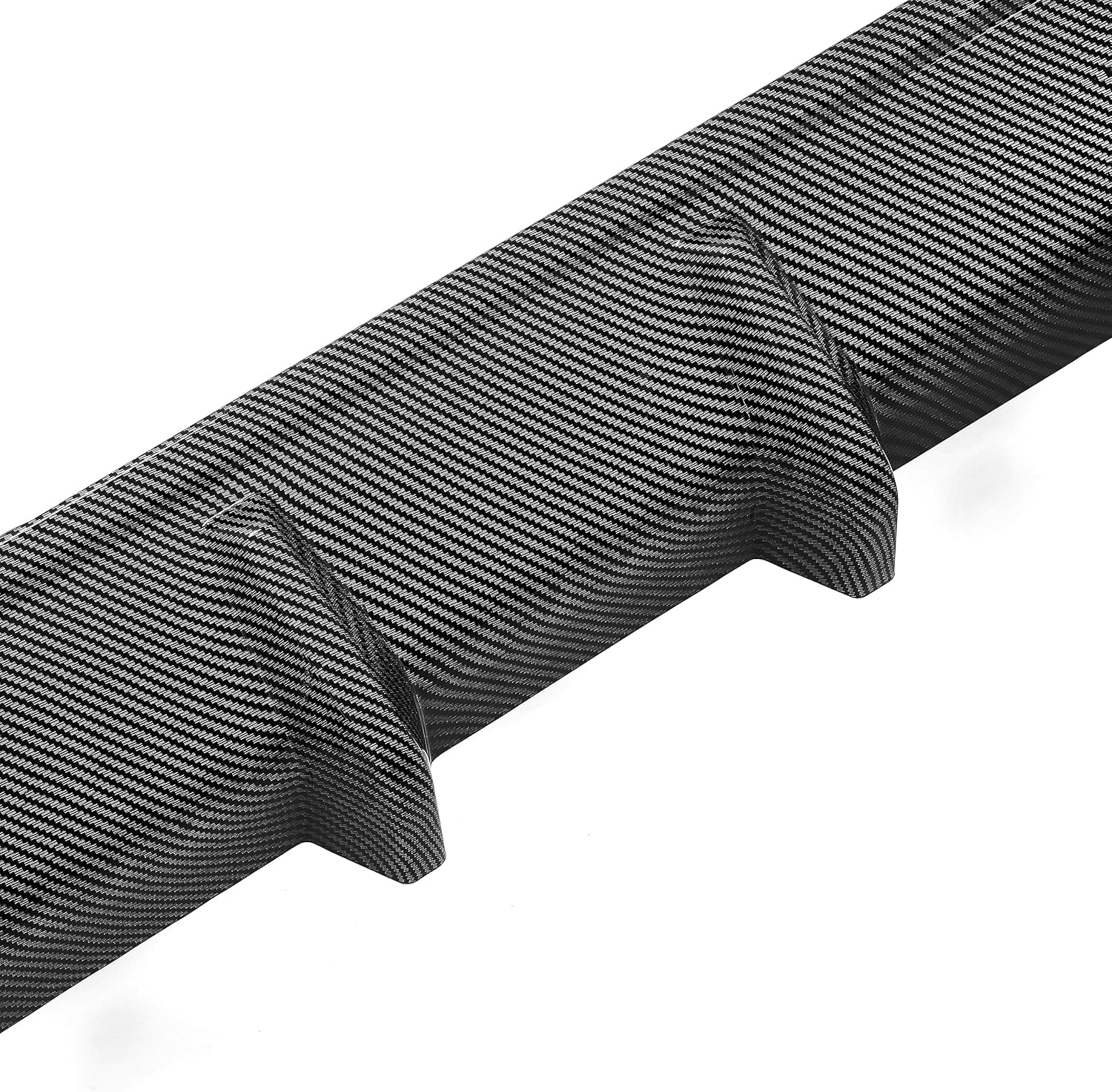 HECASA Difusor trasero compatible con Toyota Corolla Hatchback 2019-2022 y Toyota Auris Hatchback, difusor de parachoques trasero, divisor de cenefa