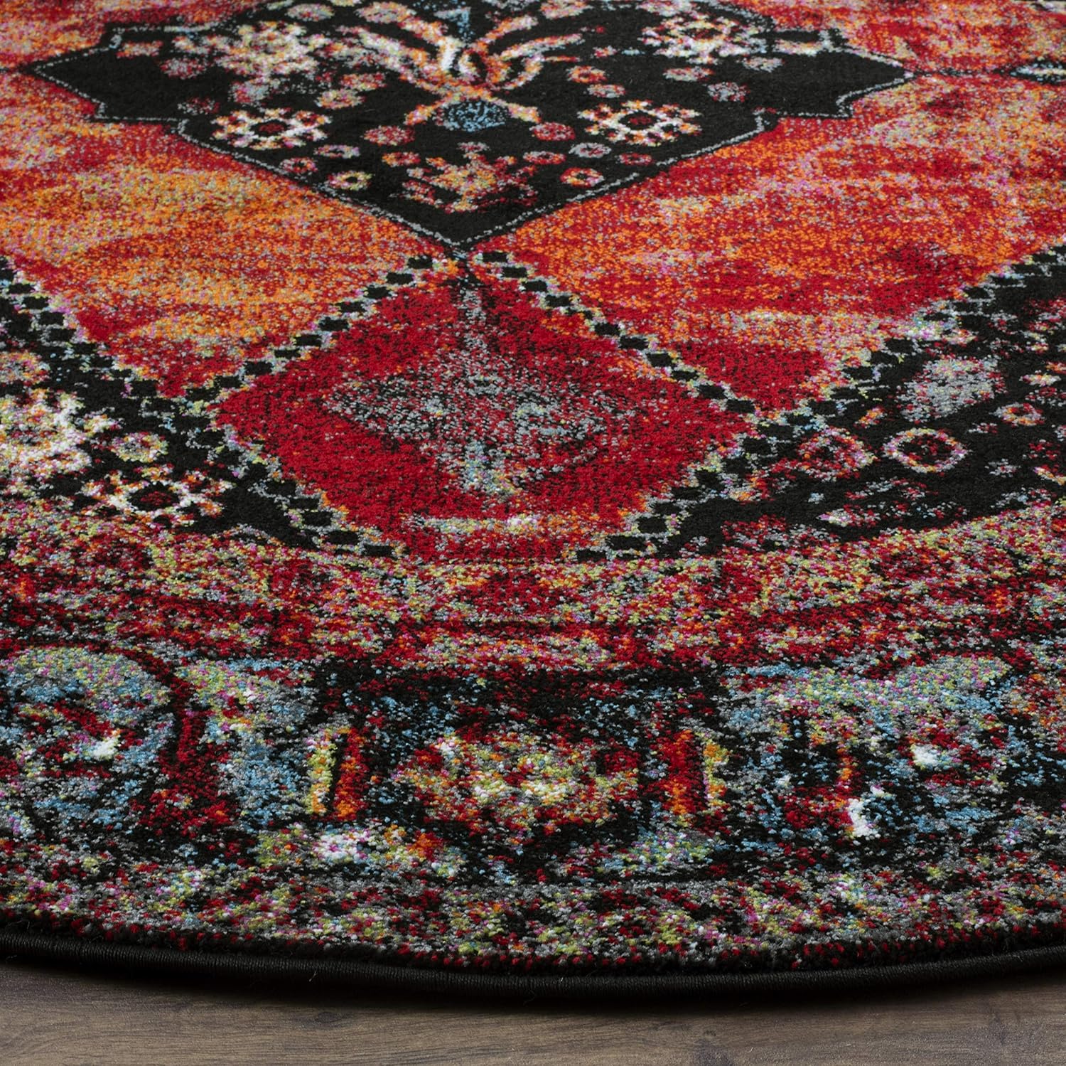 SAFAVIEH Vintage Hamadan Collection VTH217B – Alfombra oriental tradicional persa que no desprende pelusa, para comedor, entrada, vestíbulo, sala de