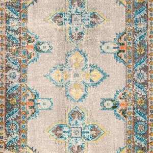 nuLOOM Julia – Alfombra persa vintage, 2 pies 6 pulgadas x 8 pies, color azul nuLOOM Julia – Alfombra persa vintage, 2 pies 6 pulgadas x 8 pies, color azul