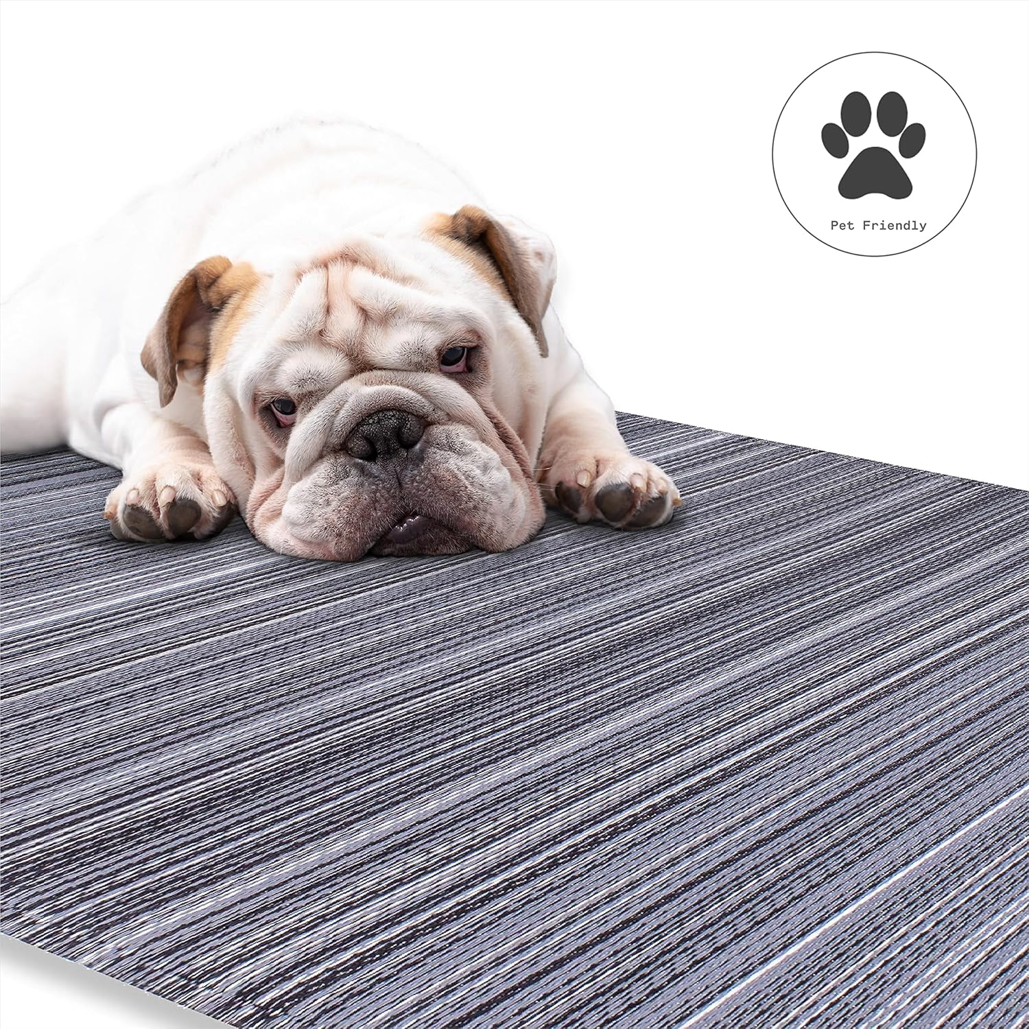 Alfombra reversible Fab Habitat, para uso en interior y exterior, resistente a las manchas, fácil de limpiar, resistente a la intemperie, alfombra