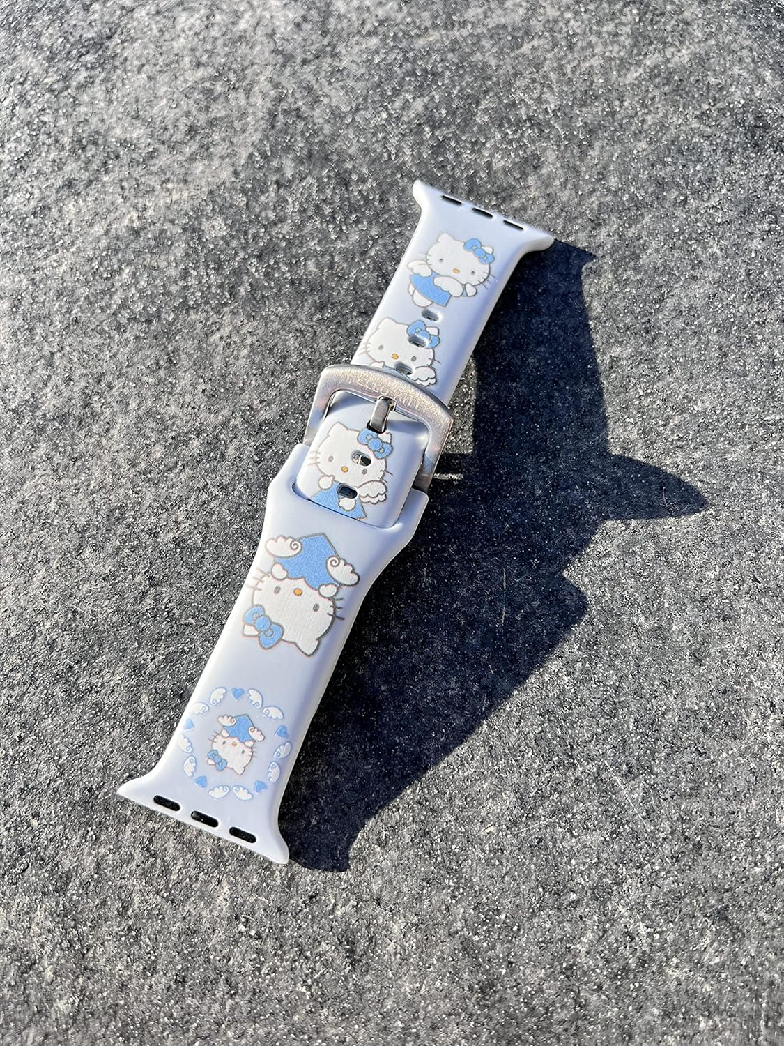 Correa de silicona para Apple Watch de Hello Kitty para 38401.614 in para Series 7654321SE