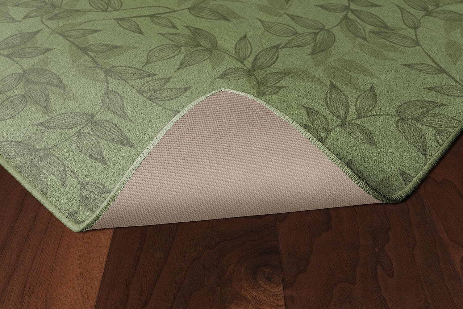 Brumlow MILLS Alfombra de área para interiores con diseño floral simple entrelazado para interiores con patrón de impresión colorida, perfecta para
