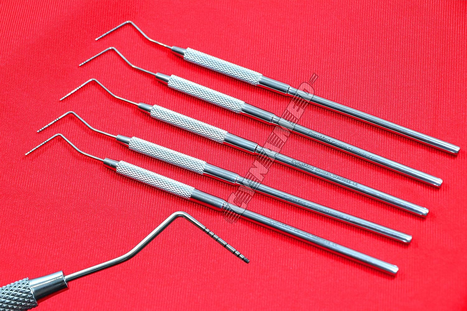 10 piezas de herramientas de medidor de hierbas dentales, de Gérman WilLIAMS PROBE PERIODONTAL DENTAL (CYNAMED)