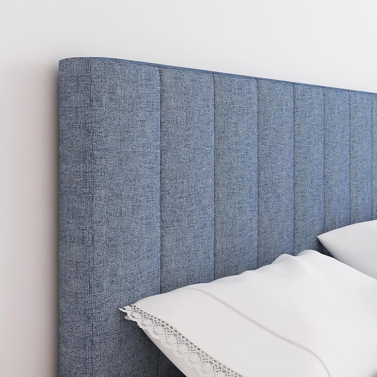 Boyd Sleep Marco de cama Leah, King, color azul
