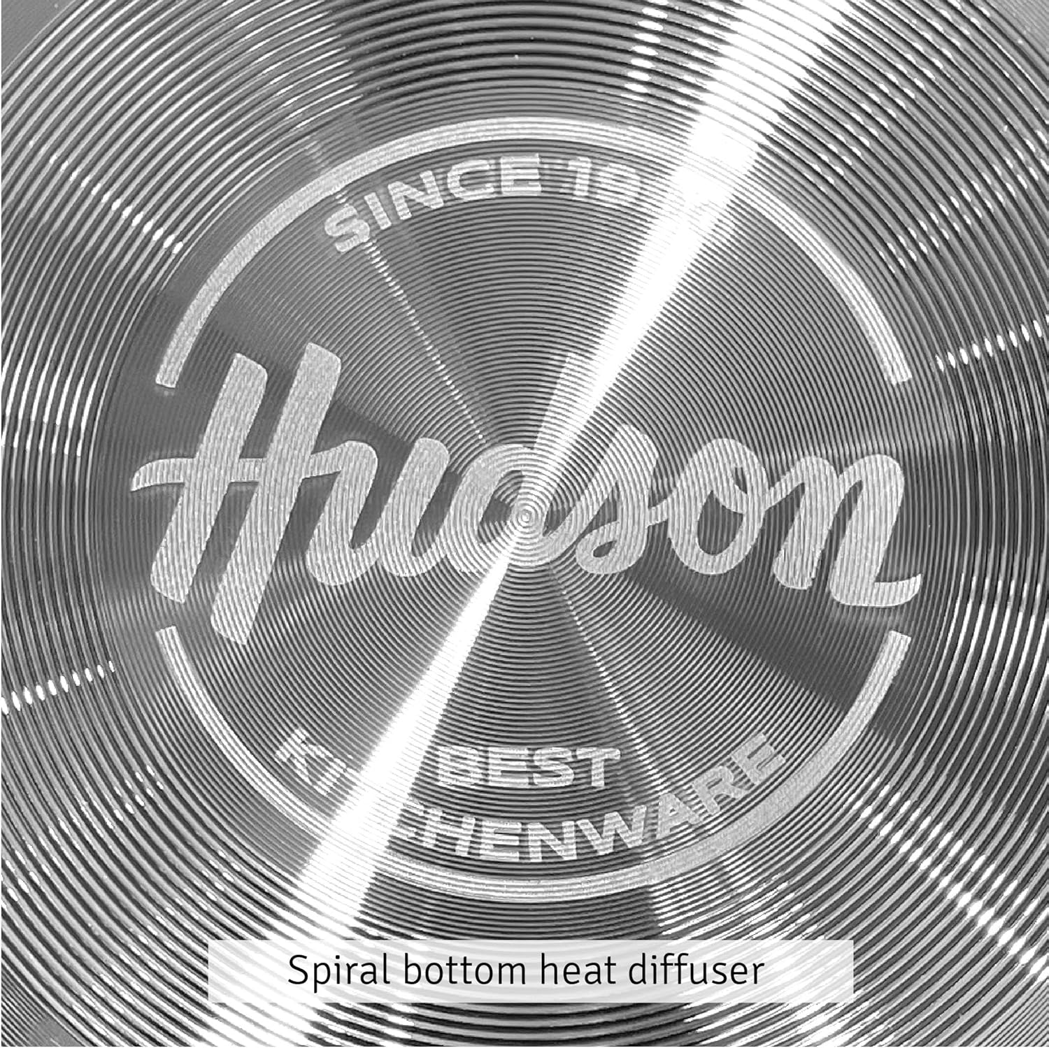 HUDSON Aluminium frying pan with non-stick 9.5 in, cookware