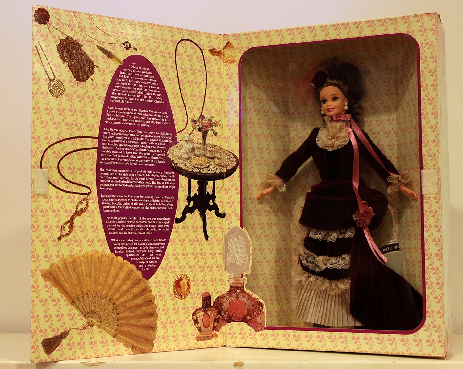 Barbie 1996 Edición Coleccionista – Colección The Great Eras – Volumen ocho – Victorian Lady