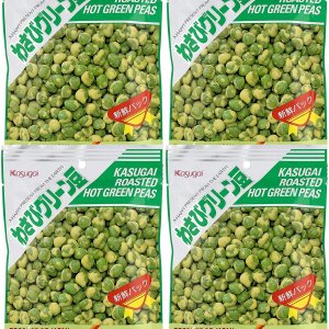 Kasugai Wasabi Green Peas 2.36oz (paquete de 4) Kasugai Wasabi Green Peas 2.36oz (paquete de 4)