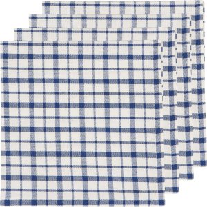 Now Designs Second Spin Belle – Servilleta a cuadros, 85% algodón reciclado, 15% poliéster reciclado, 20 ancho x 20 largo, juego de 4 Now Designs Second Spin Belle – Servilleta a cuadros, 85% algodón reciclado, 15% poliéster reciclado, 20 ancho x 20 largo, juego de 4