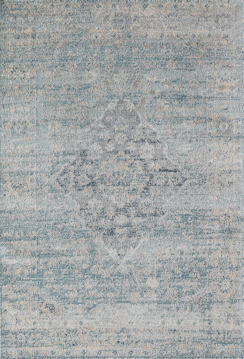 Rugs America Cora CL15A Norway Spruce – Alfombra vintage de transición, 8 pies x 10 pies